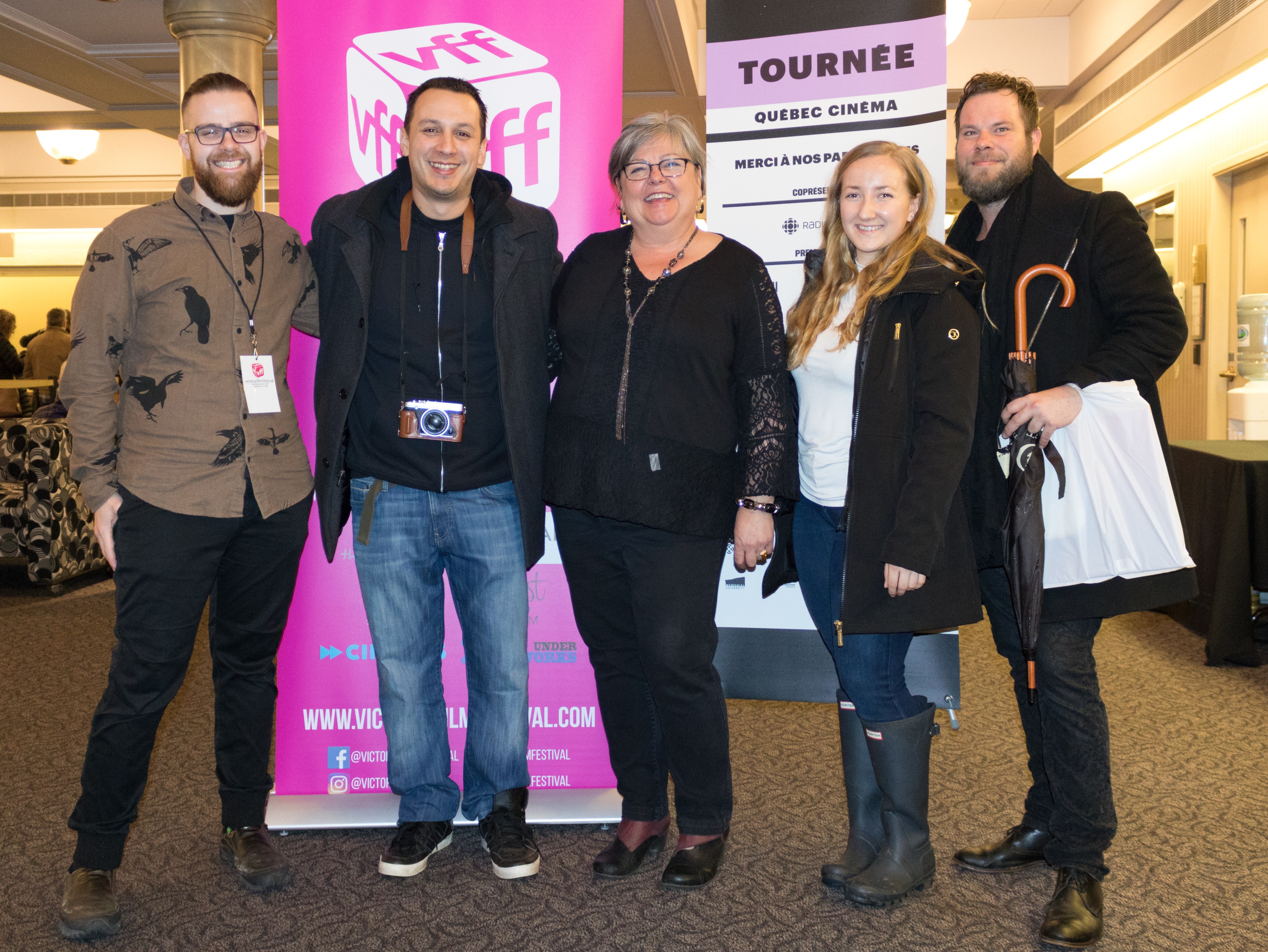 Belles rencontres entre les artistes d'ici et les cinéphiles de l'ouest! 2018_1
