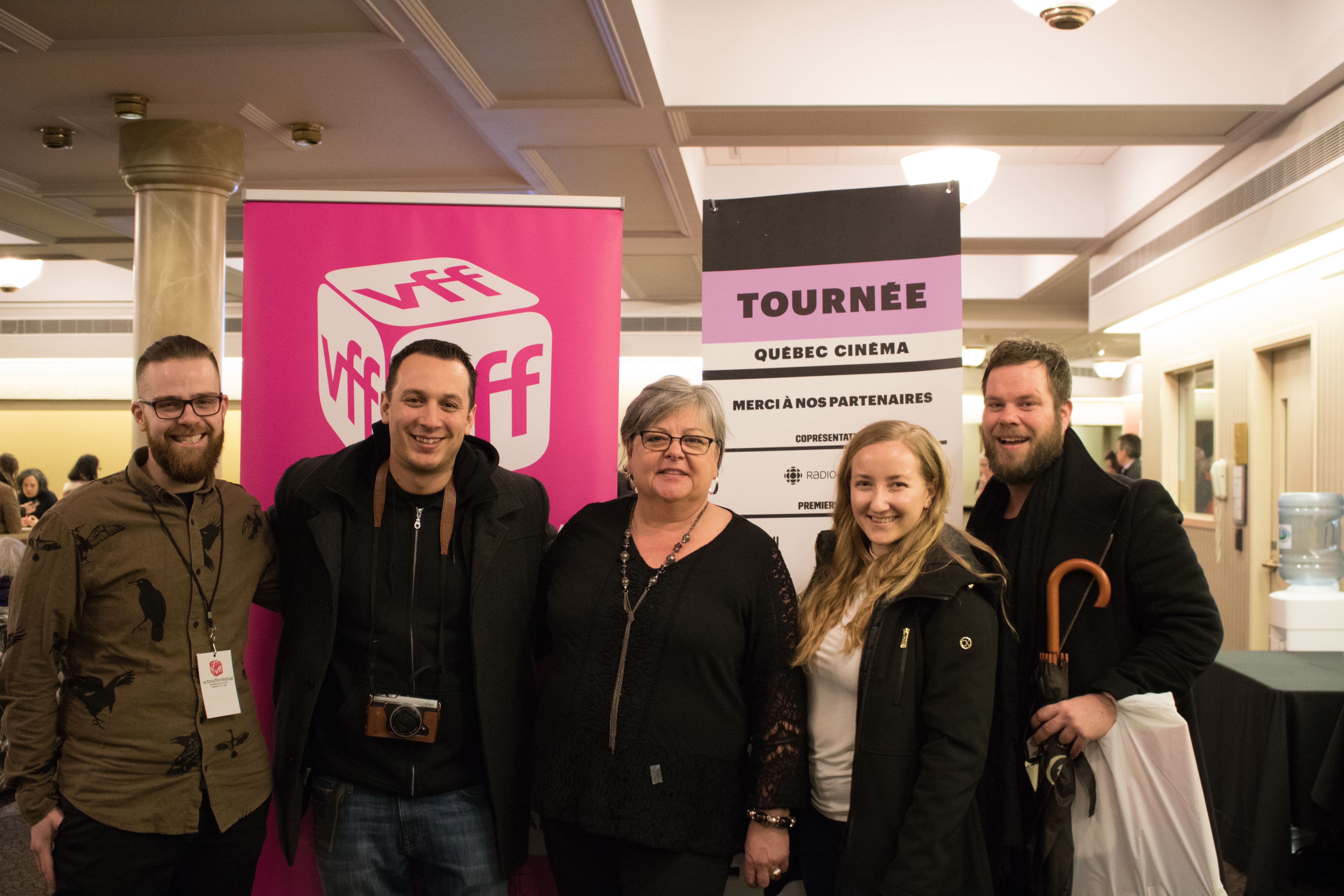 Belles rencontres entre les artistes d'ici et les cinéphiles de l'ouest! 2018_2
