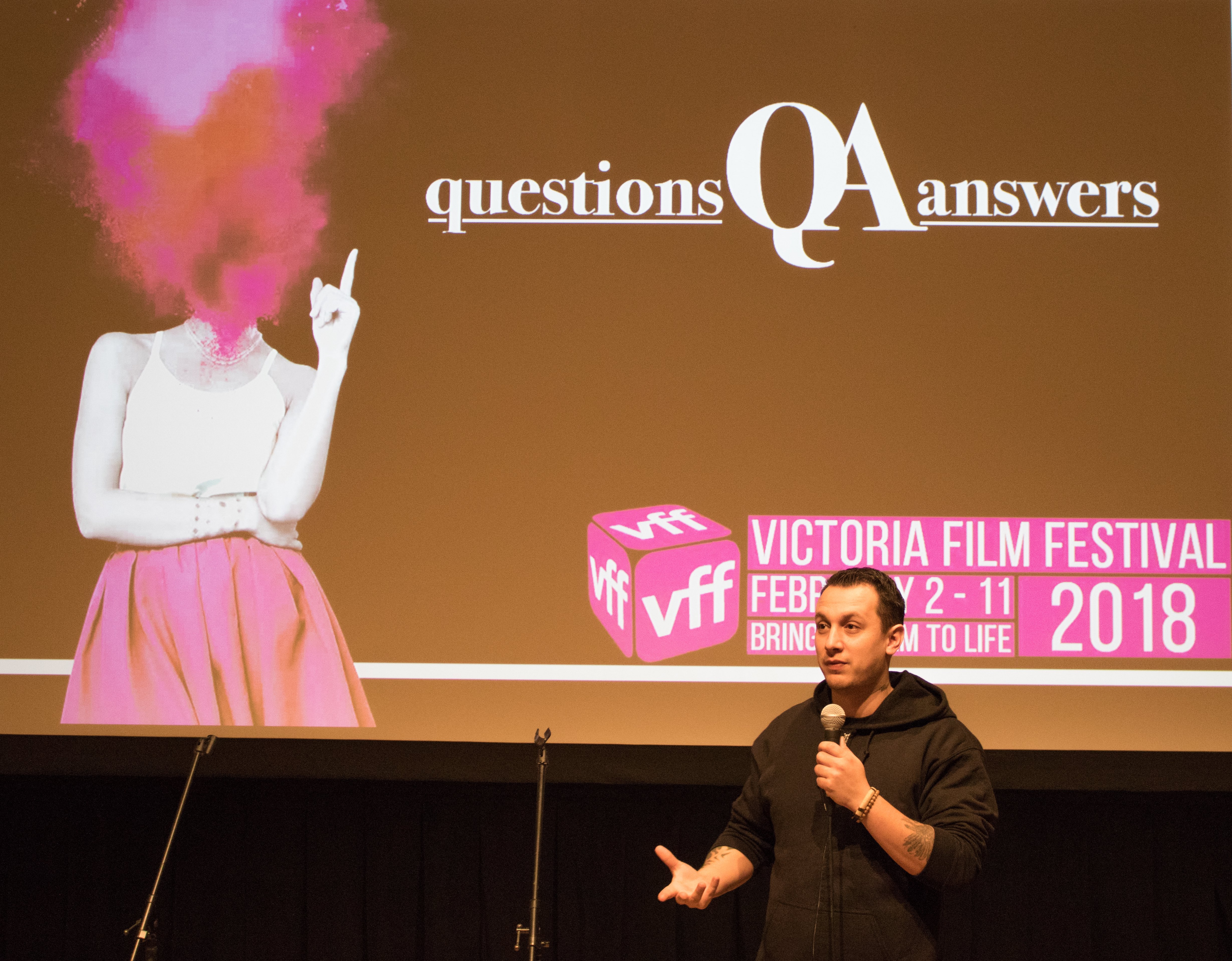 Belles rencontres entre les artistes d'ici et les cinéphiles de l'ouest! 2018_5