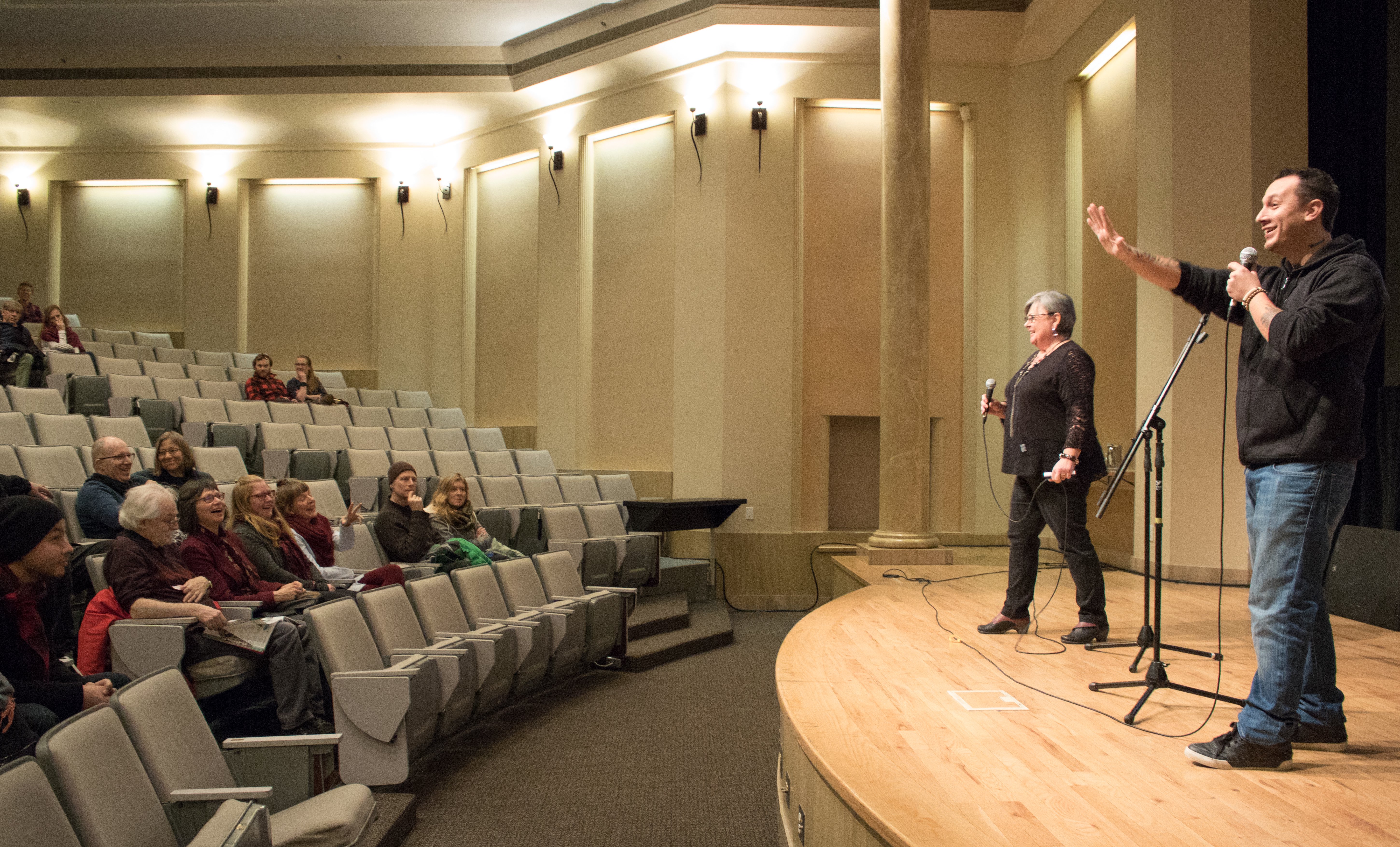 Belles rencontres entre les artistes d'ici et les cinéphiles de l'ouest! 2018_7