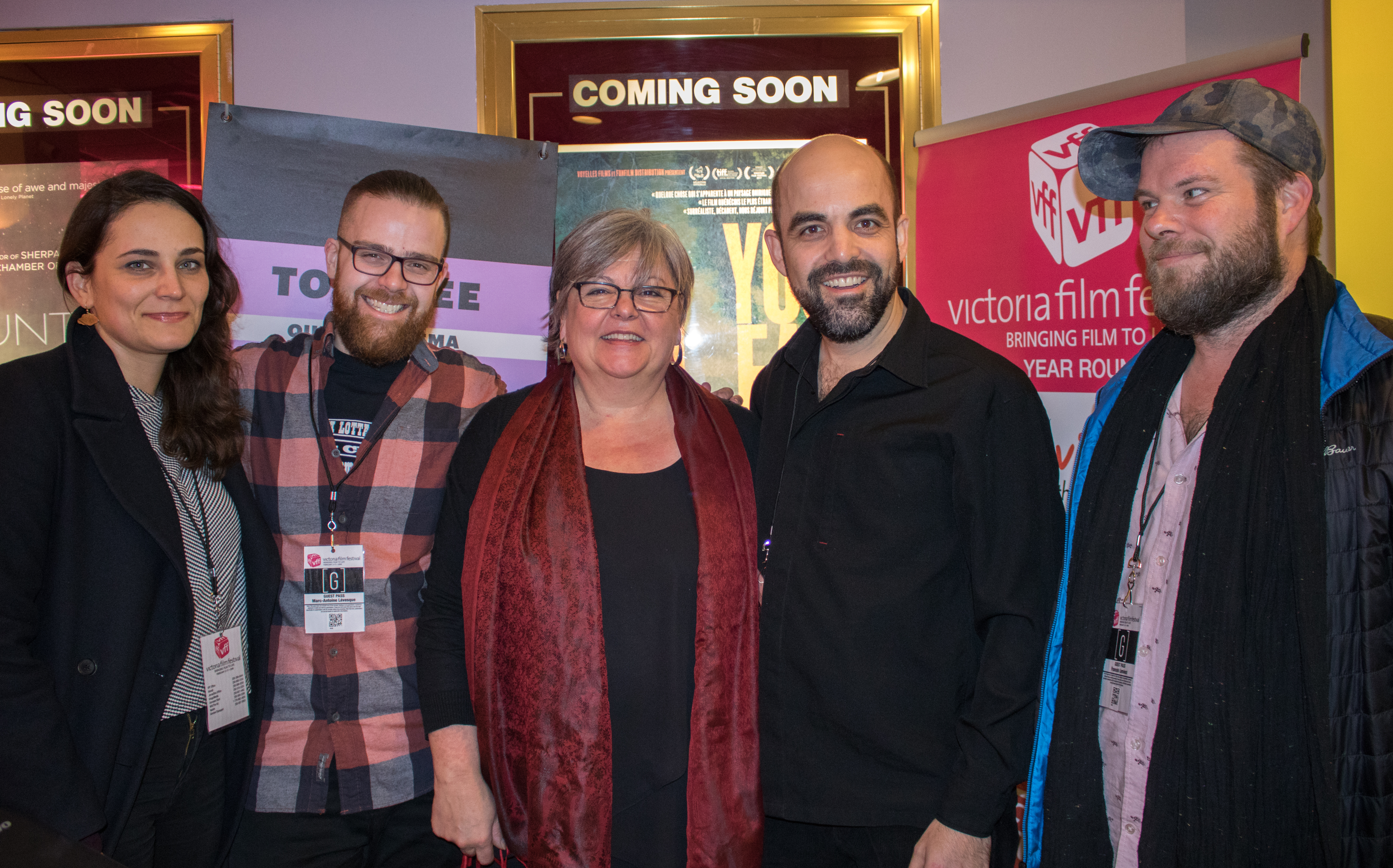 Belles rencontres entre les artistes d'ici et les cinéphiles de l'ouest! 2018_19