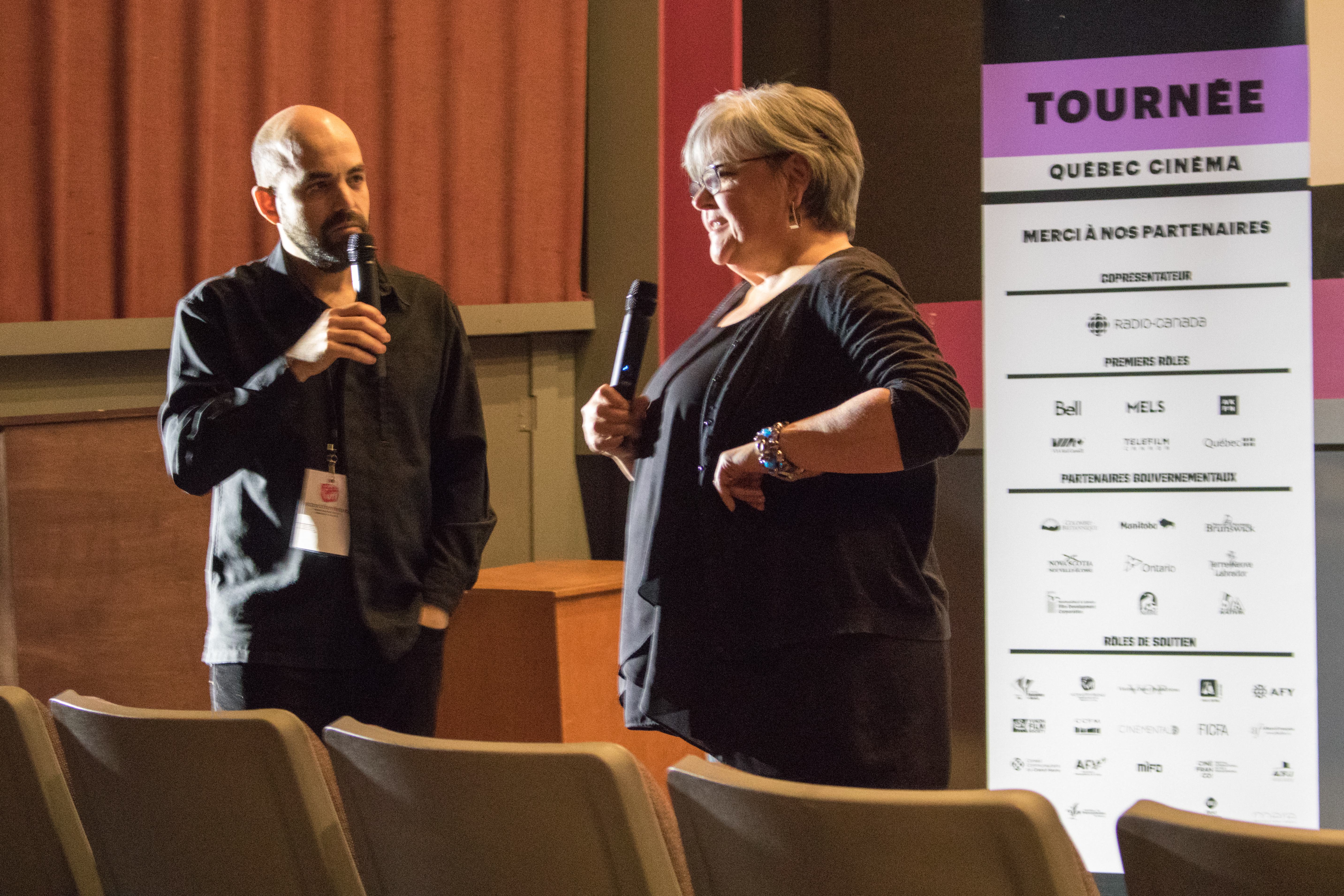 Belles rencontres entre les artistes d'ici et les cinéphiles de l'ouest! 2018_22