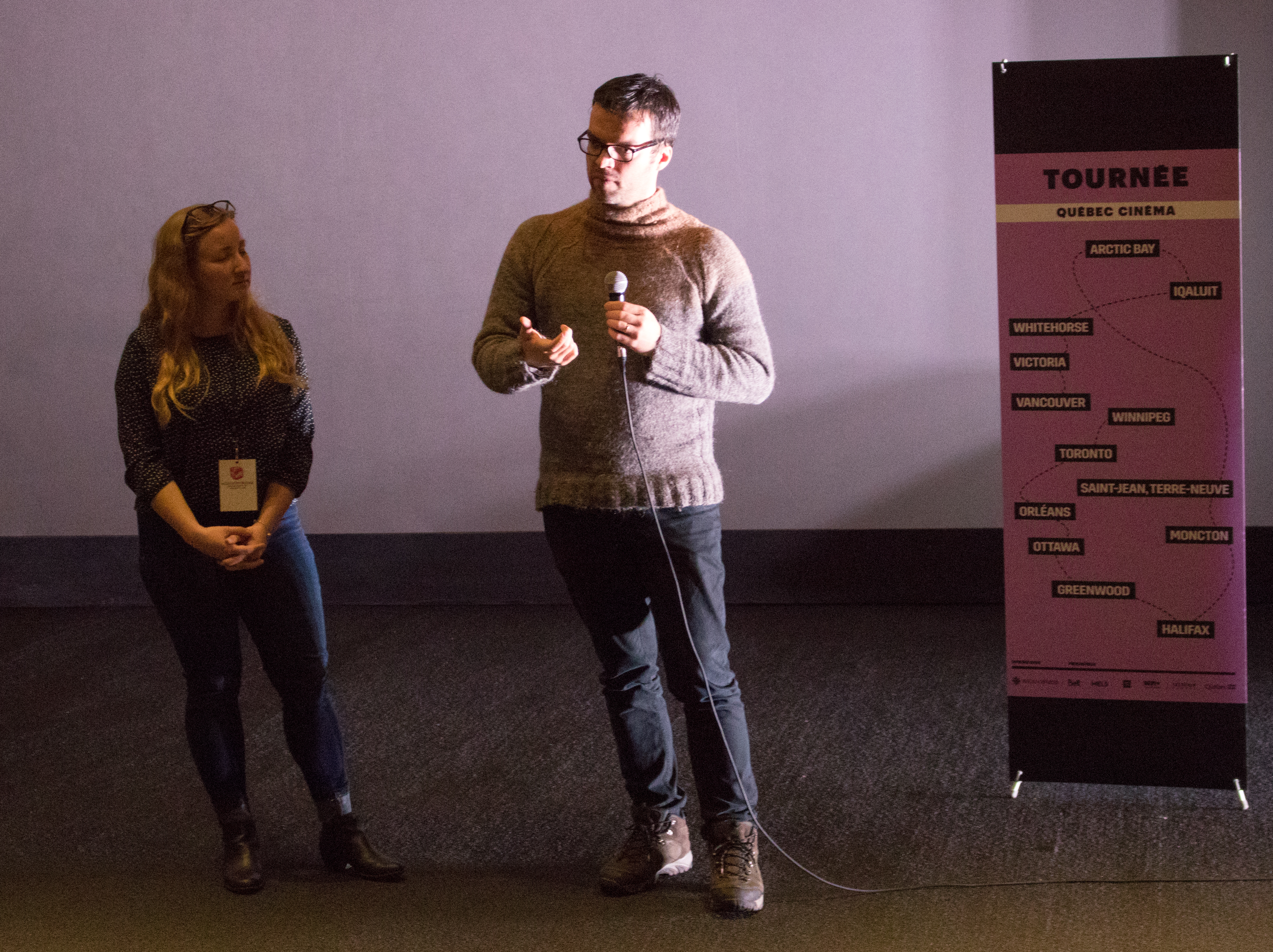 Belles rencontres entre les artistes d'ici et les cinéphiles de l'ouest! 2018_24