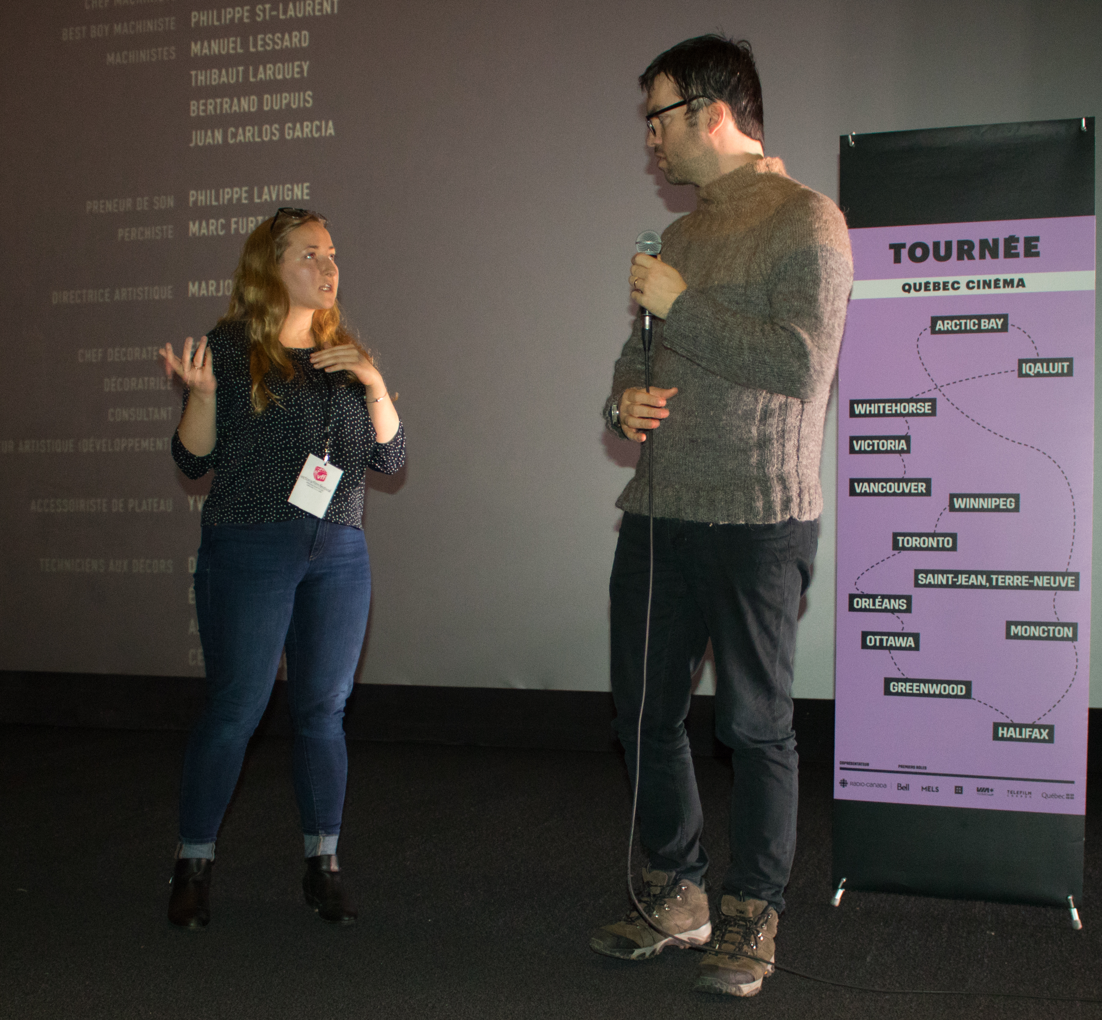 Belles rencontres entre les artistes d'ici et les cinéphiles de l'ouest! 2018_25